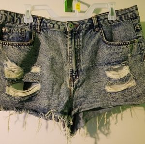 Denim Co. Used High waisted Jean Shorts